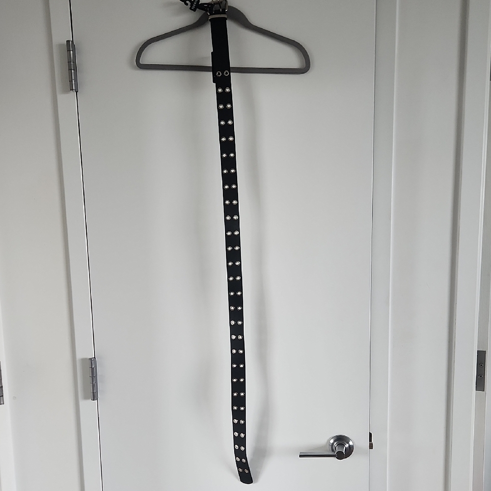 Black Studded Belt